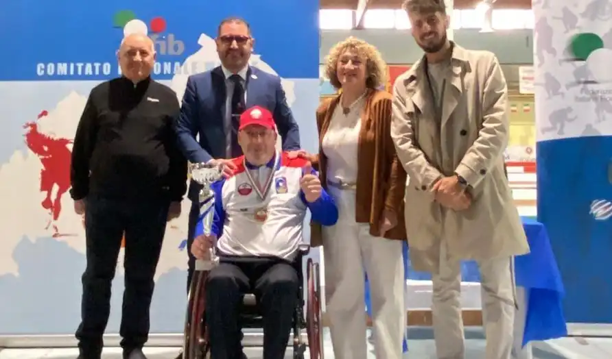 Bocce paralimpiche: Mauro Piacente vince anche a Campobasso