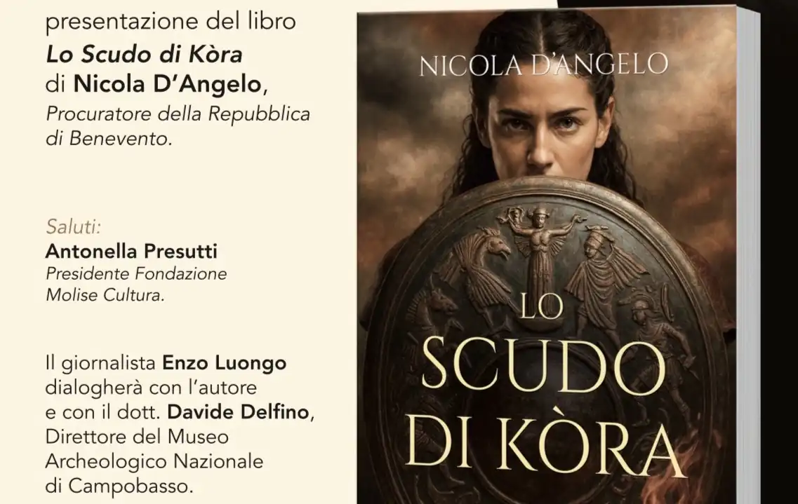 “Lo scudo di Kora”, il procuratore D’Angelo presenta a Campobasso il suo primo romanzo