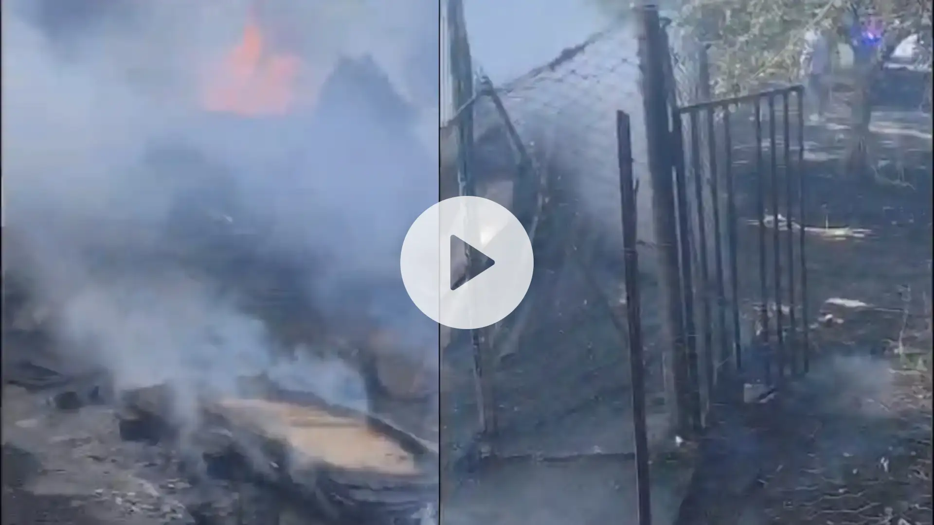 Incendio vicino alle case, il grazie di una famiglia a due finanzieri