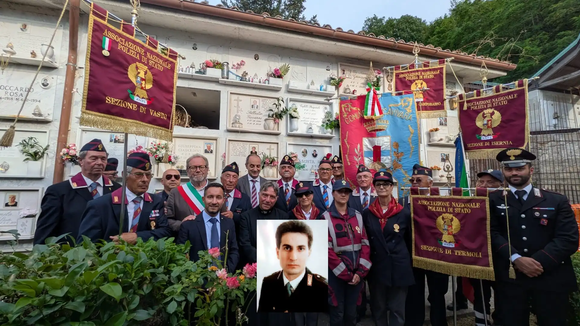 Trent'anni fa fermò una rapina sul treno e morì: Roccavivara ricorda Carlo Tufilli