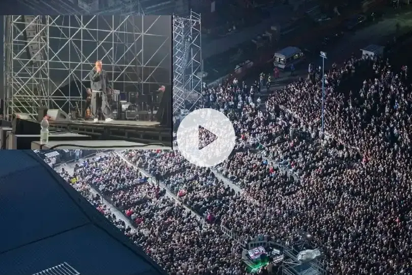 Gigi D’Alessio a Pozzilli. Successo per il concerto del cantante