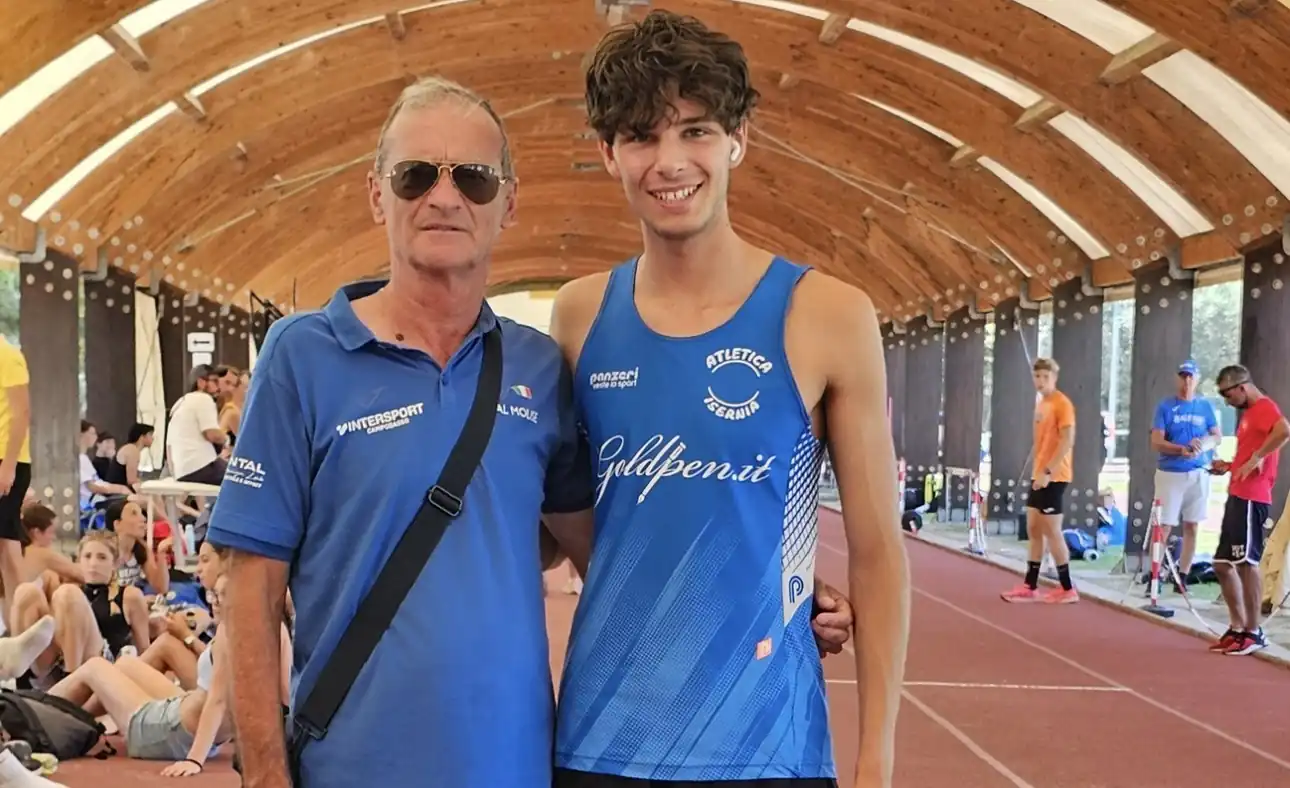Atletica, Martino Peroni da record ai Campionati italiani