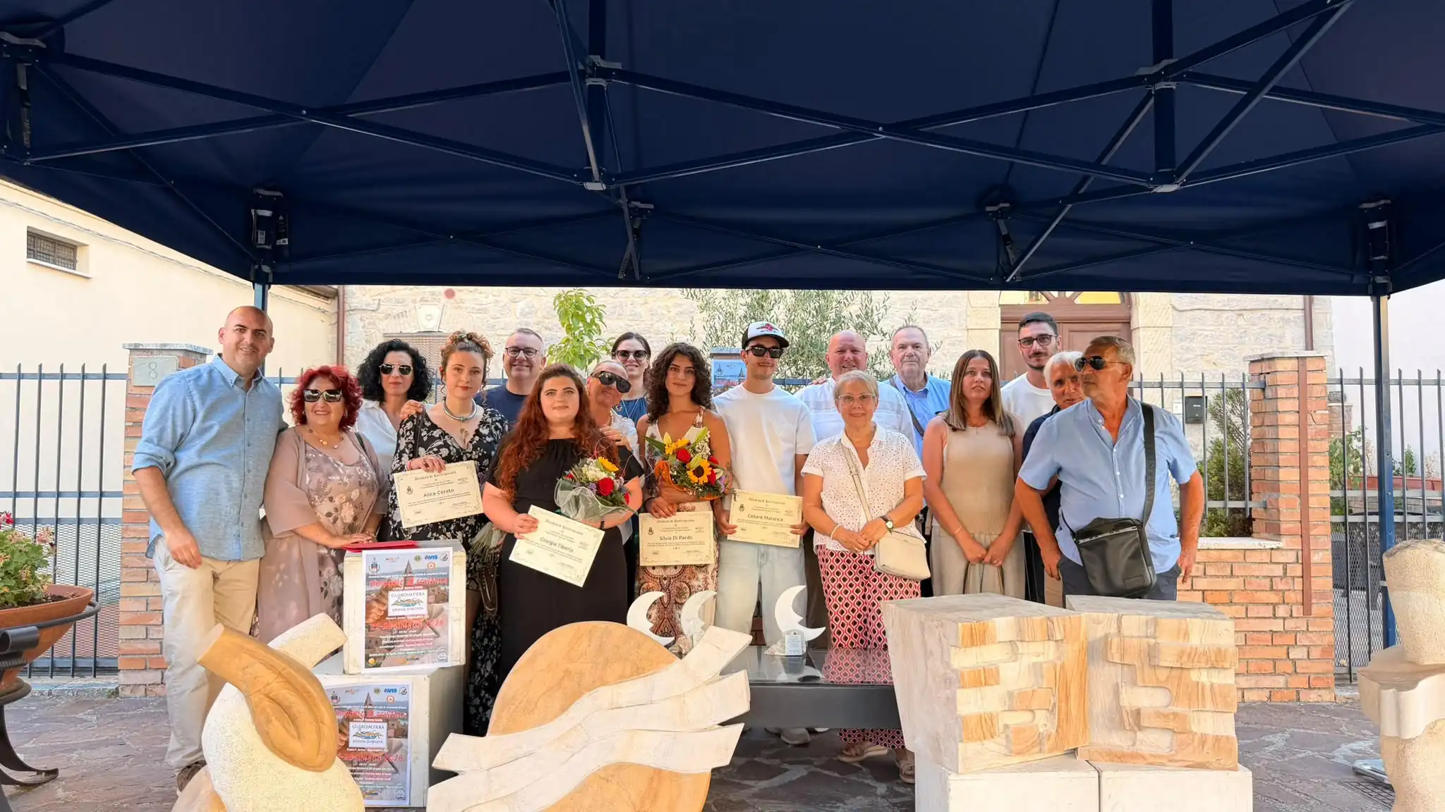 Guardialfiera Sponde d’Artista, inaugurate le sculture del nuovo parco a cielo aperto
