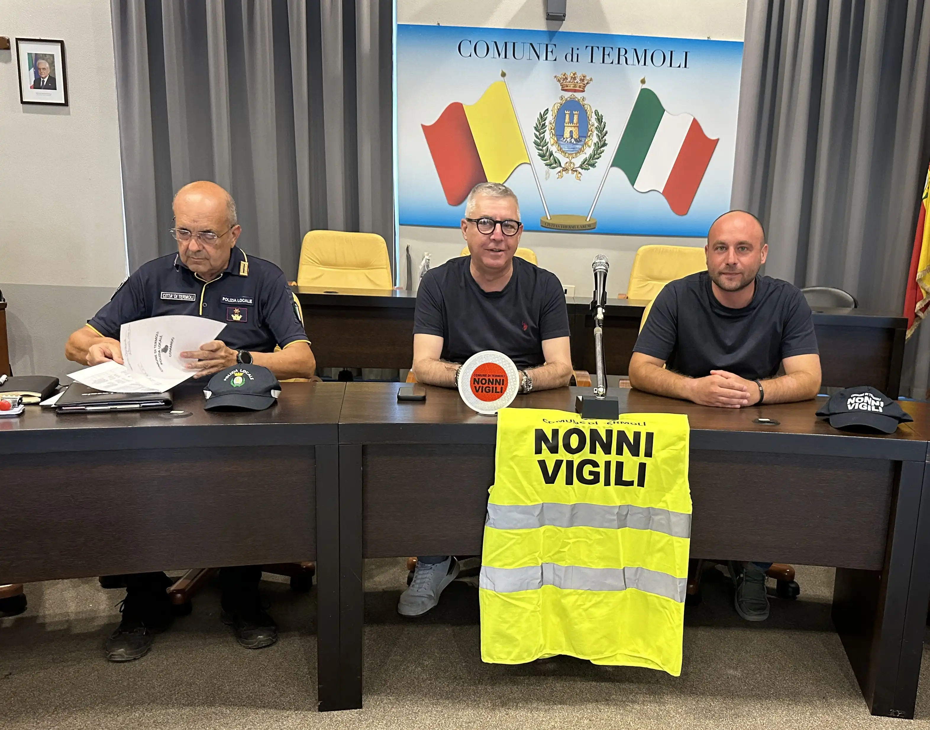 Comune Termoli, ringraziamenti e attestati di partecipazione per i nonni vigili