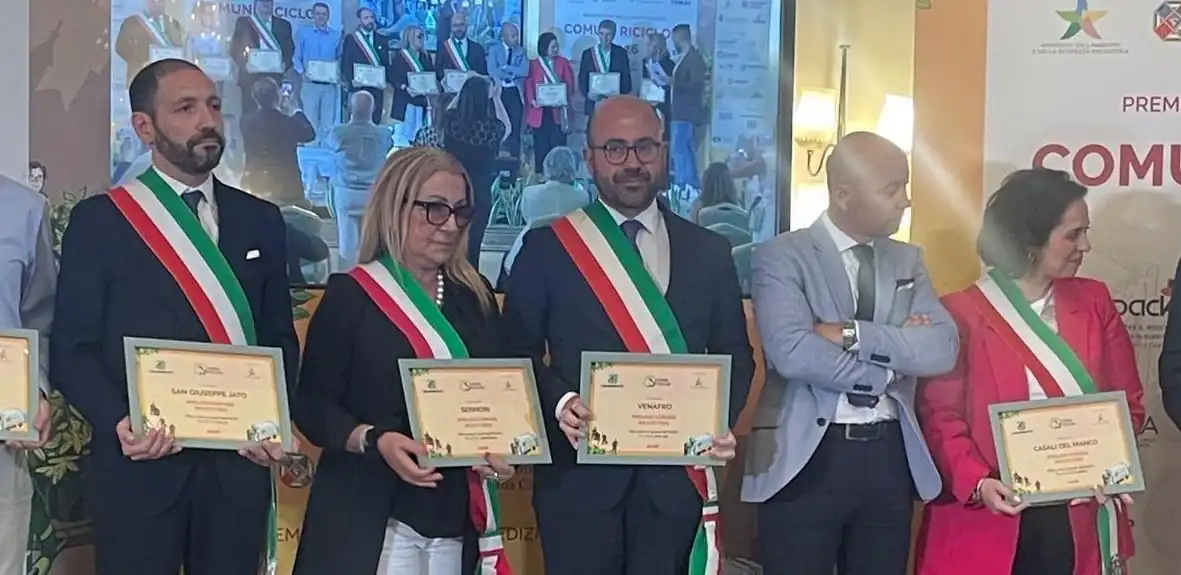 Venafro protagonista alla XXXIII edizione di Comuni Ricicloni