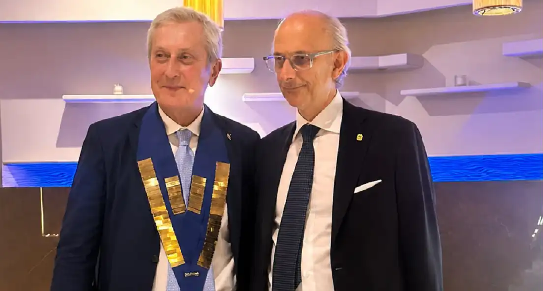 Rotary Club Campobasso, passaggio della campana: Mimmo Coloccia è il nuovo presidente