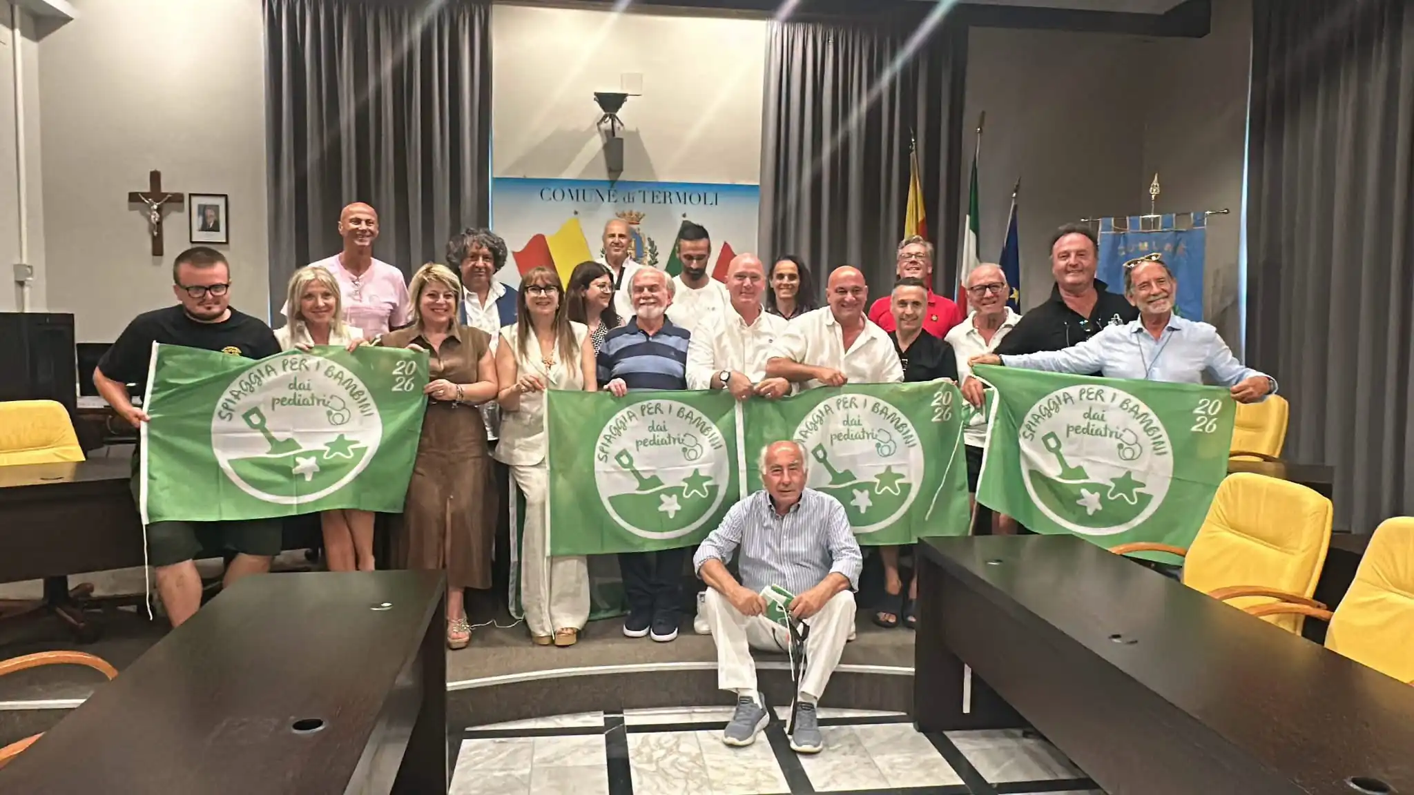 Bandiera Verde, Termoli modello di spiaggia per bambini: premiati i balneatori