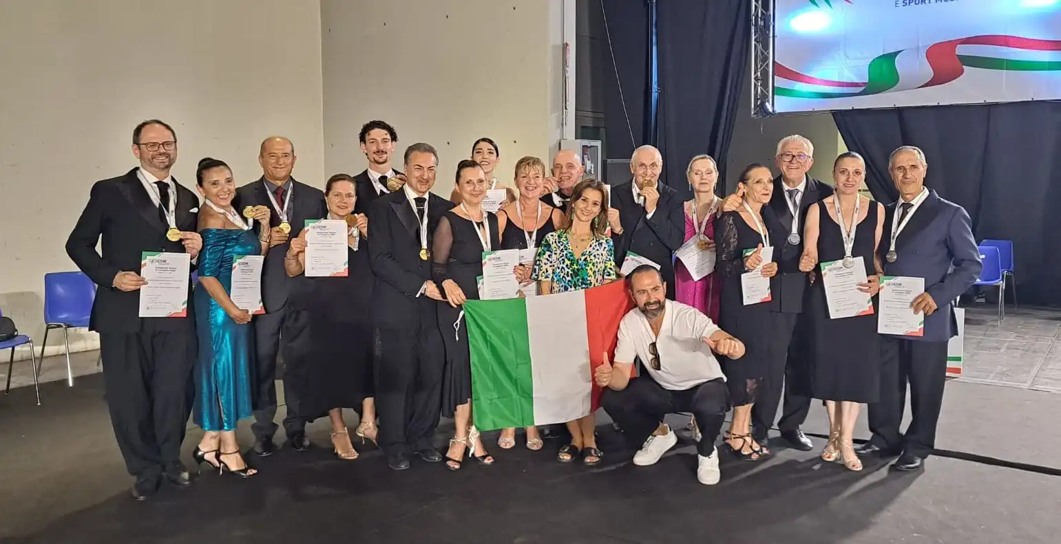 Danze Argentine, trionfo della Mil Pasos ASD Molise ai Campionati Italiani