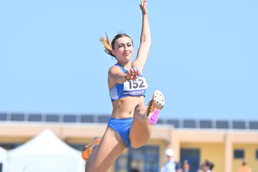 Atletica Isernia: Francesca Izzi d'argento nel lungo agli Italiani Under 23 di Molfetta