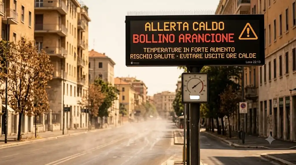 Molise nella morsa del caldo: scatta l'allerta arancione a Campobasso