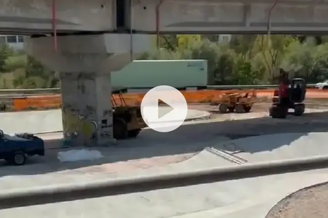 Campobasso, prende forma lo skate park nel parco Scarafone
