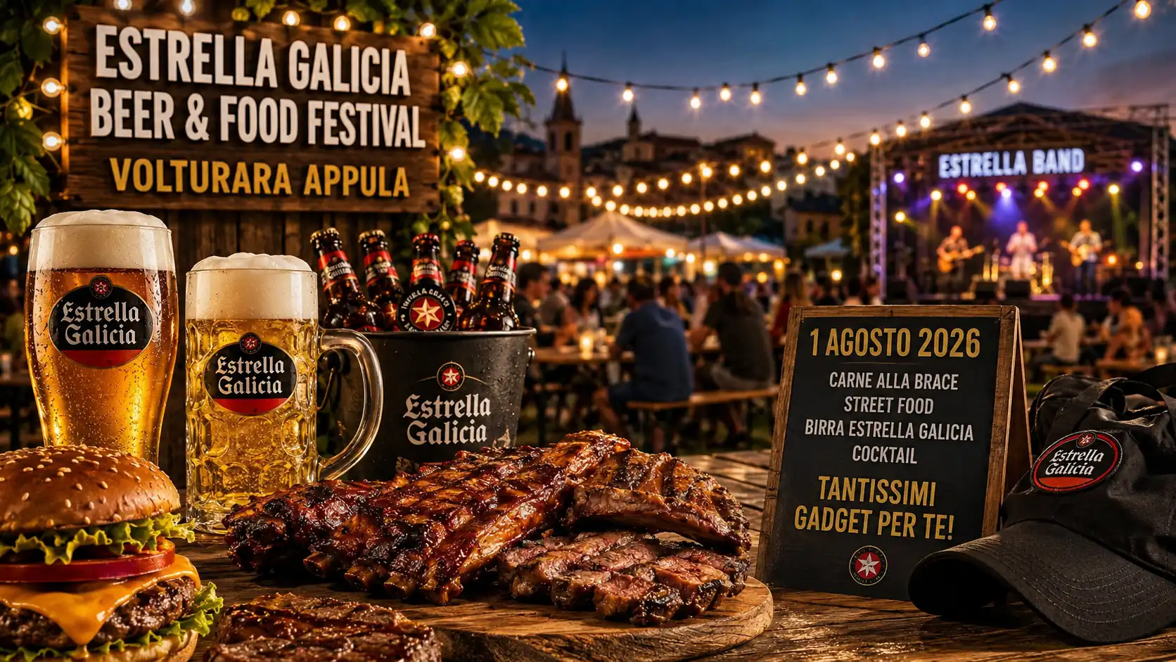 Beer & Food Festival, griglia, musica e premi: arriva l'Estrella Galicia Summer Tour