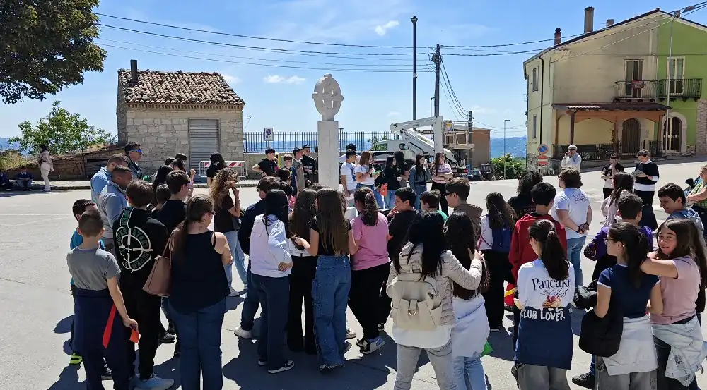 Gli studenti del plesso di Torella alla riscoperta dei propri siti artistici