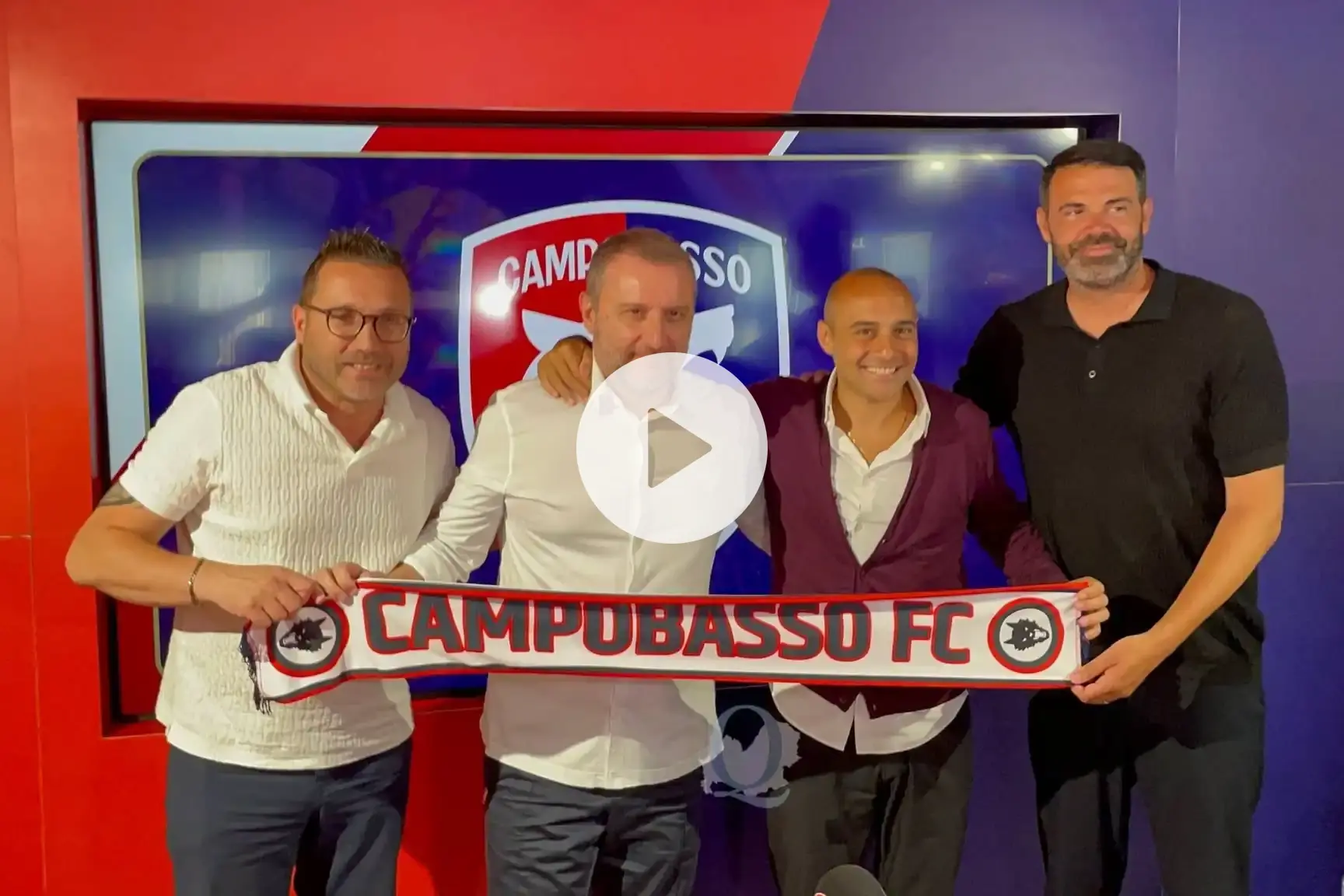 Campobasso, la carica del nuovo tecnico Mangia: «Gli obiettivi si conquistano sul campo»