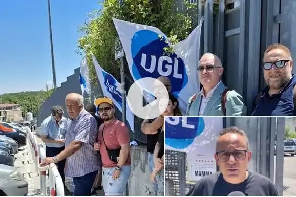 Sanità, Ugl Salute in presidio al Cardarelli: «Basta commissariamento, serve una svolta»