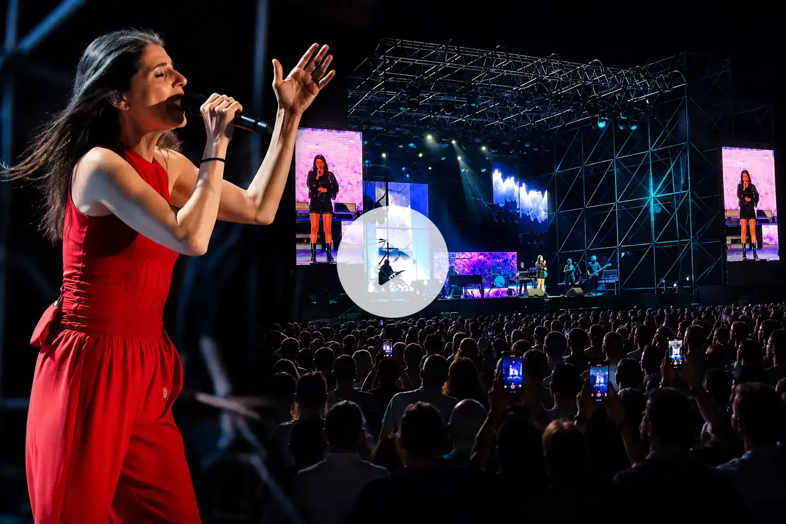 Giorgia conquista Termoli: standing ovation per la data zero del G Summer Tour