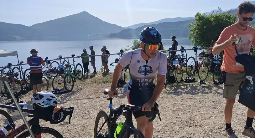 Triathlon, Tamburro sfiora il successo all'Eagle X Man: 2° di categoria e 7° assoluto