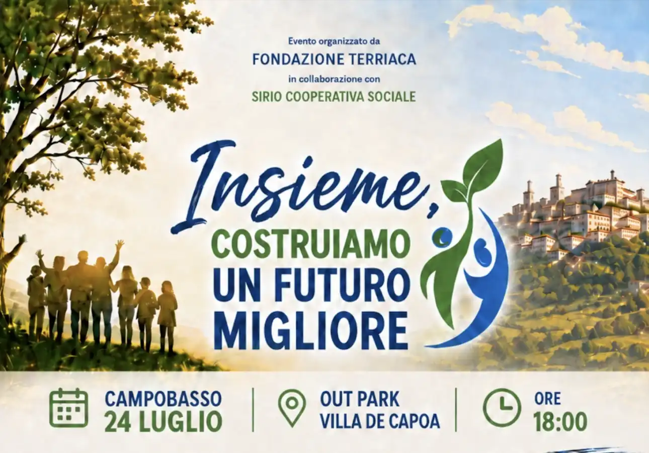Sostenibilità e inclusione, a Campobasso l'evento della Fondazione Terriaca