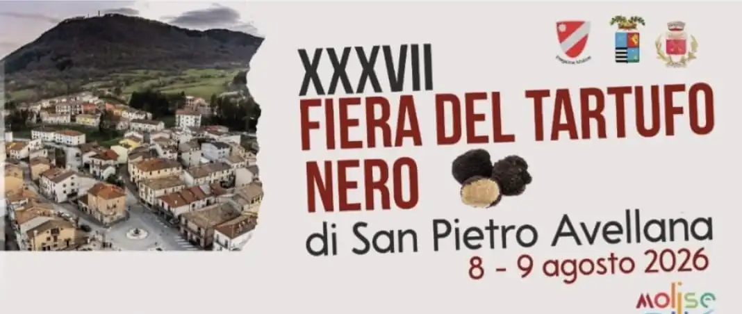 San Pietro Avellana celebra il tartufo nero: l’8 e il 9 agosto torna la 37ª Fiera