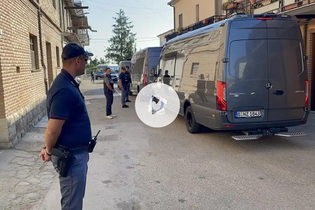 Ricina, sopralluogo degli specialisti tedeschi nella casa di Pietracatella