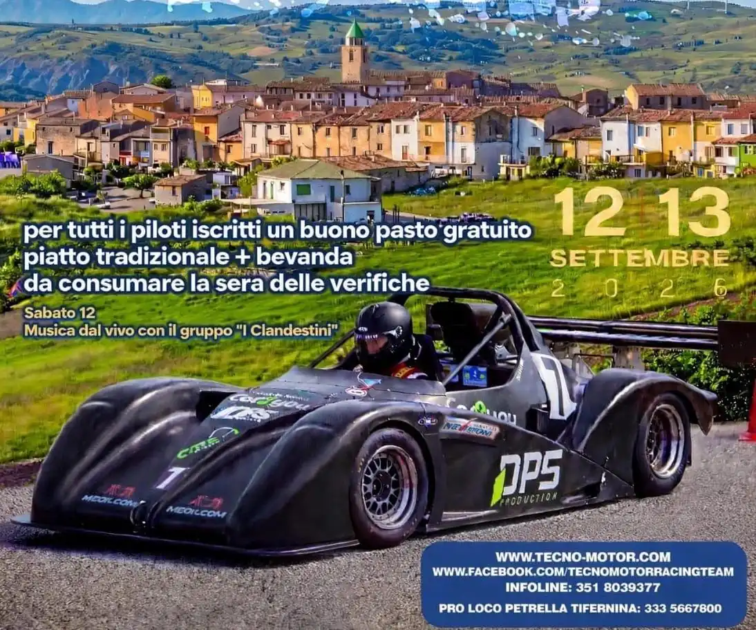 Petrella Tifernina, motori accesi per il primo Slalom Tifernum